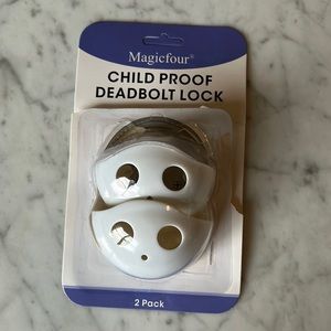 Childproof deadbolt lock cover